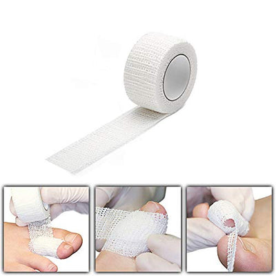 Kosmetex Wattehaken und 4x Tamponade für den Nagelfalz und 1x flexible Zehenbinde, Set 2 5 Stück (1e