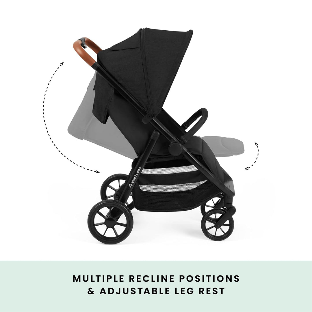 Ickle Bubba Stomp Stride Prime Kinderwagen (Mitternacht) – Geburt bis 22 kg, extra grosser Sitz, Mul
