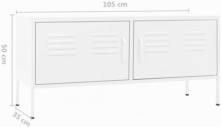 vidaXL TV Schrank mit 2 Türen Lowboard TV Möbel Tisch Board Sideboard Fernsehtisch Fernsehschrank Hi