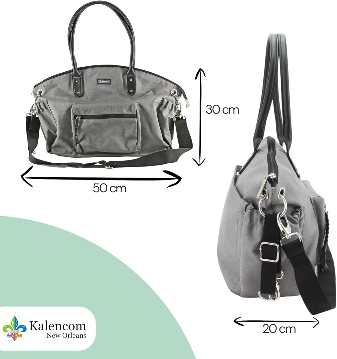 Kalencom Handtasche Umhängetasche stilvolle Baby Wickeltasche mit Wickelauflage, Aufbewahrungsbeutel
