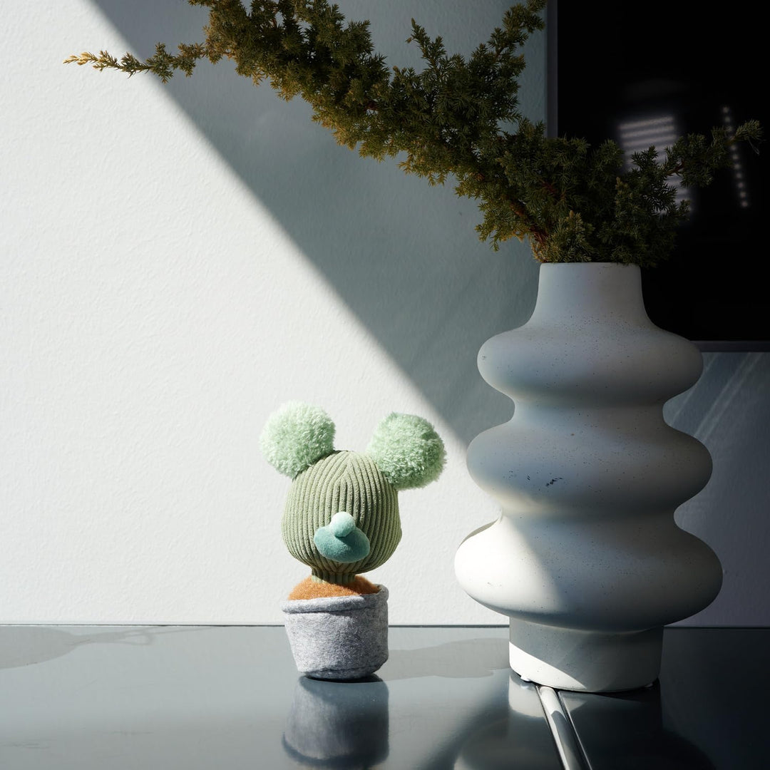 Simba Disney in Bloom Mickey Plüschfigur – stilvolle Dekofigur, pflanzenähnliches Design, weiche Hap