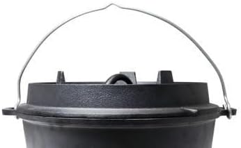 Origin Outdoors 179662 Grapen Feuertopf, Aluminium, Silber