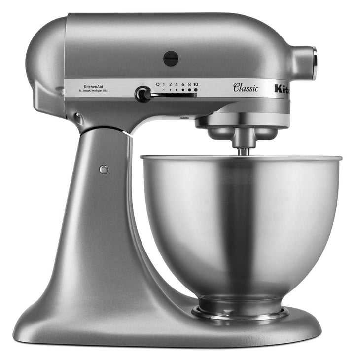 KitchenAid 5K45SSESL Küchenmaschine, silber, Küchenmaschine