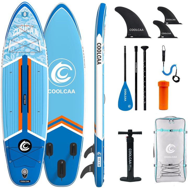 COOLCAA SUP Board, 355cm (Extra Gross) Stand Up Paddling Board, Aufblasbares Stand-Up Paddle Board m