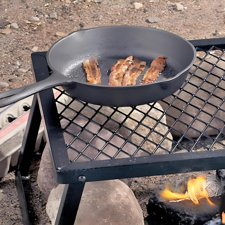 Klappbare Grilltische - Campingtische Mit Netzplatten, Tragbare Picknicktische, Metalltische, Grillt