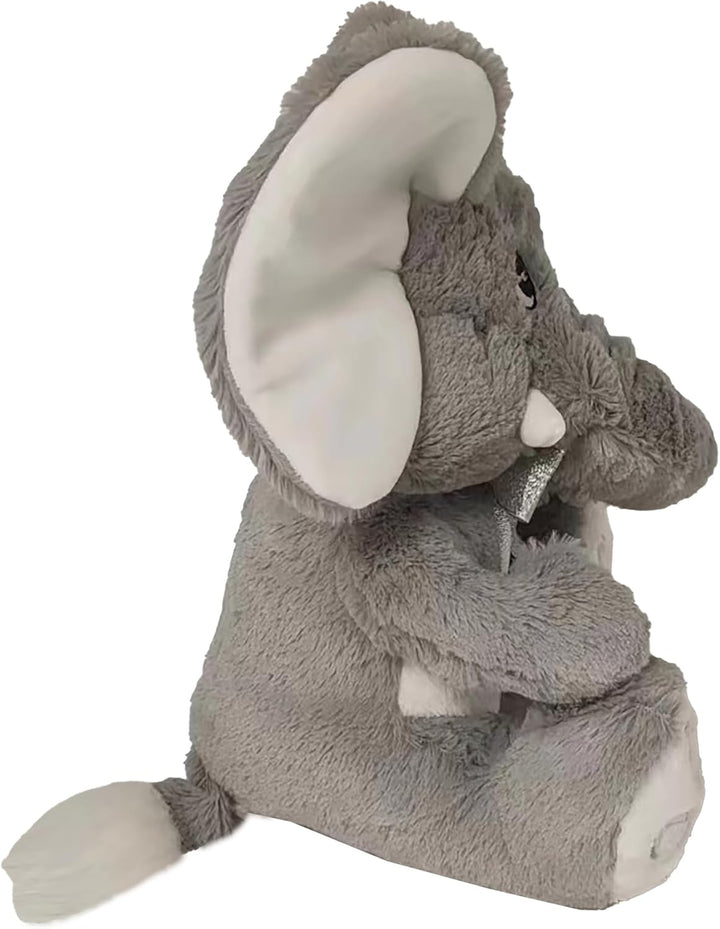 CyP Brands Real Madrid Plüschfigur, Elefant, 25 cm, Grau, offizielles Produkt