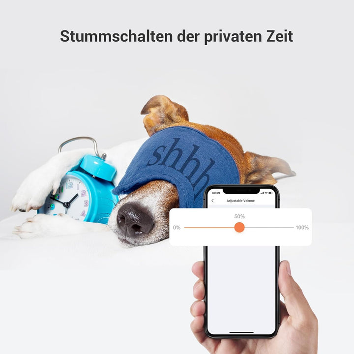 EZVIZ Indoor WLAN Chime CH1 | 0–72 dB einstellbare Lautstärke, 20 Klingeltöne, Plug-in-Installation,