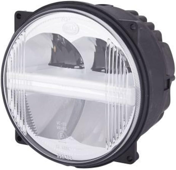 HELLA - LED-Hauptscheinwerfer - M133 - 12/24V - Einbau - glasklare Streuscheibe - Lichtscheibenfarbe