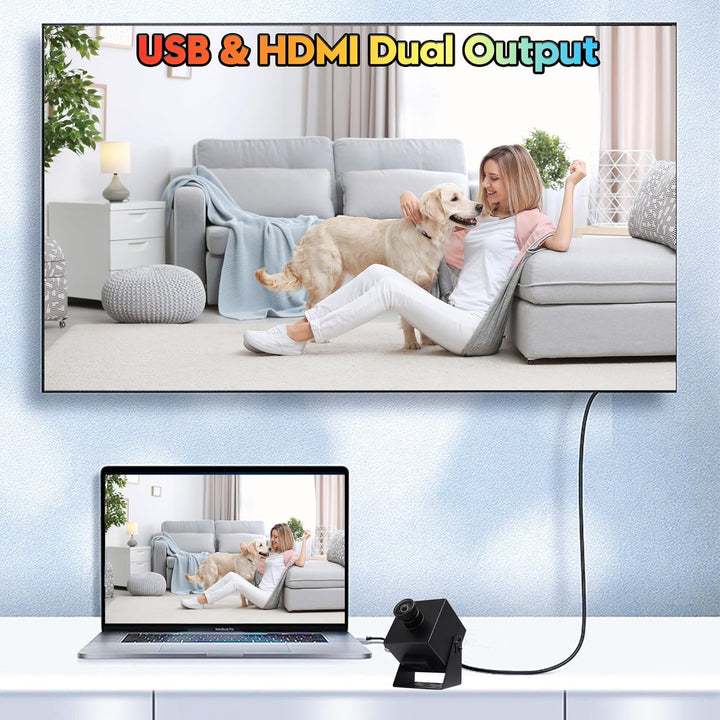 Svpro 4K HDMI USB3.0 Webcam 60FPS Weitwinkel 120 Grad USB Streaming Kamera 4K 60FPS H.264 Externe Co