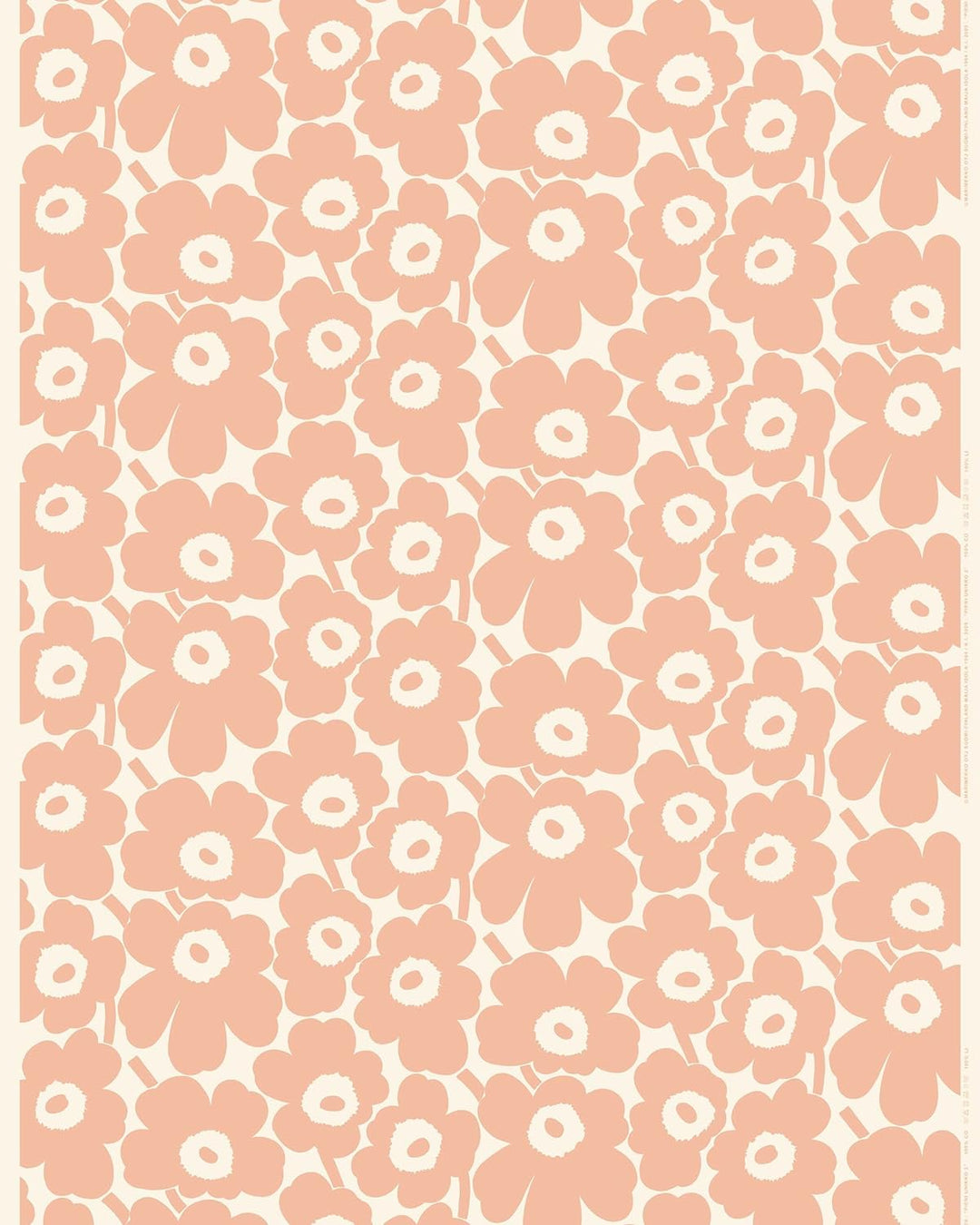 Marimekko - Pieni Unikko Kissenhülle mit Reissverschluss Pink 20" x 20", Pink 20" x 20"