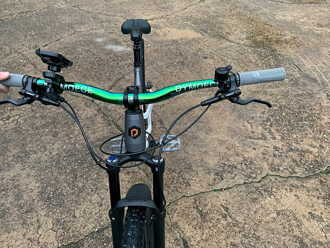 Dymoece MTB Lenker Fahrradlenker 31.8MM Mountainbike Riser Lenker Aluminiumlegierung 780mm Regenboge