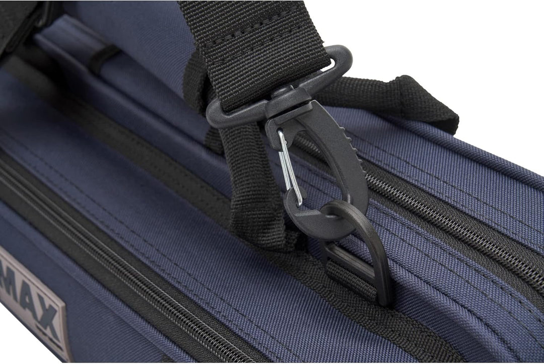 Protec MAX MX308BX Flötenkoffer für Flöten mit C oder H Fuss, Blau, Blau