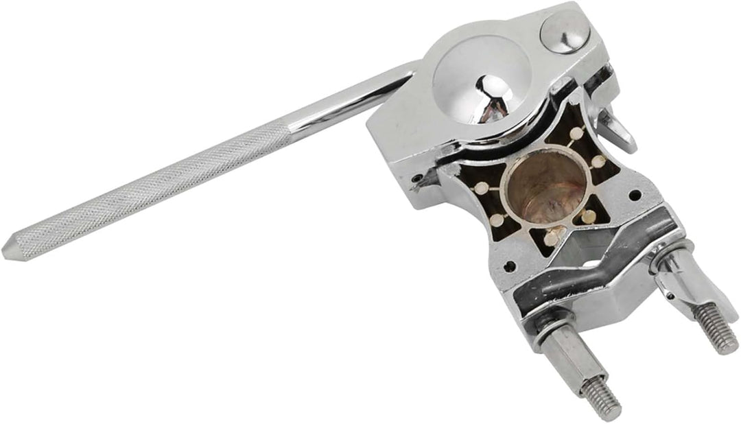 Einstellbarer Cowbell Clip Drum Extension Holder Anschlussklammer Percussion Zubehör für Schlagzeuge