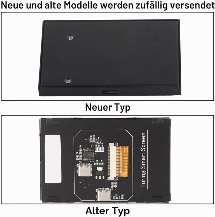 VBESTLIFE 3,5-Zoll-IPS-USB-Bildschirm, AIDA64-PC-CPU-RAM-Datentemperaturanzeige, PC-Sensorpanel-Disp