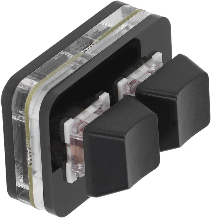 2 Tasten Tastatur für OSU, USB Gaming Tastatur mit Rotem Achsenschalter, Mechanische Mini Hotswap Ta