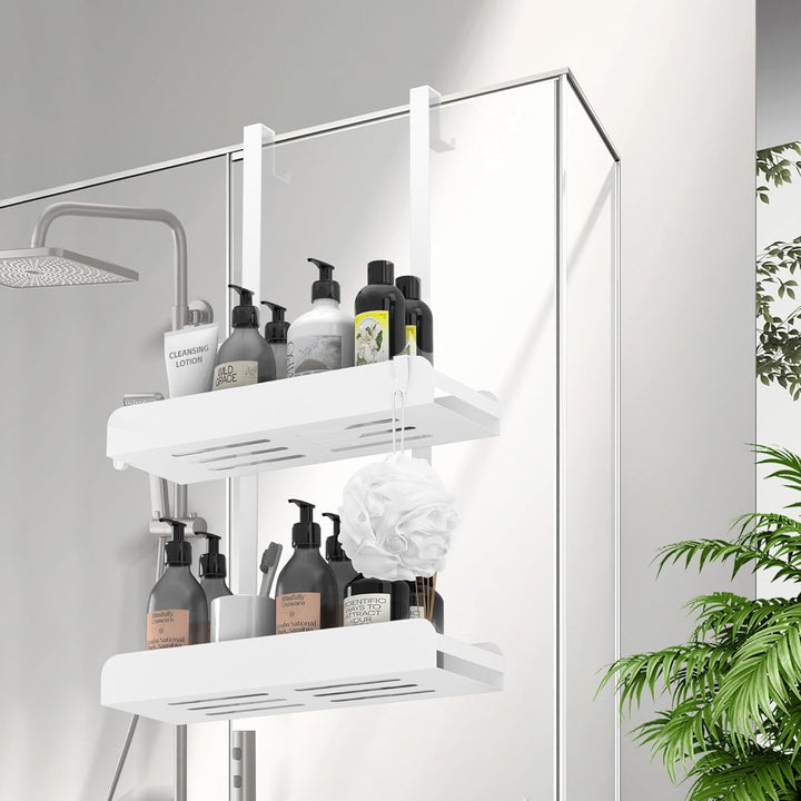 Duschregal Zum Hängen Duschablage Ohne Bohren Duschkorb Badezimmer Organizer Shampoo Halterung Dusch