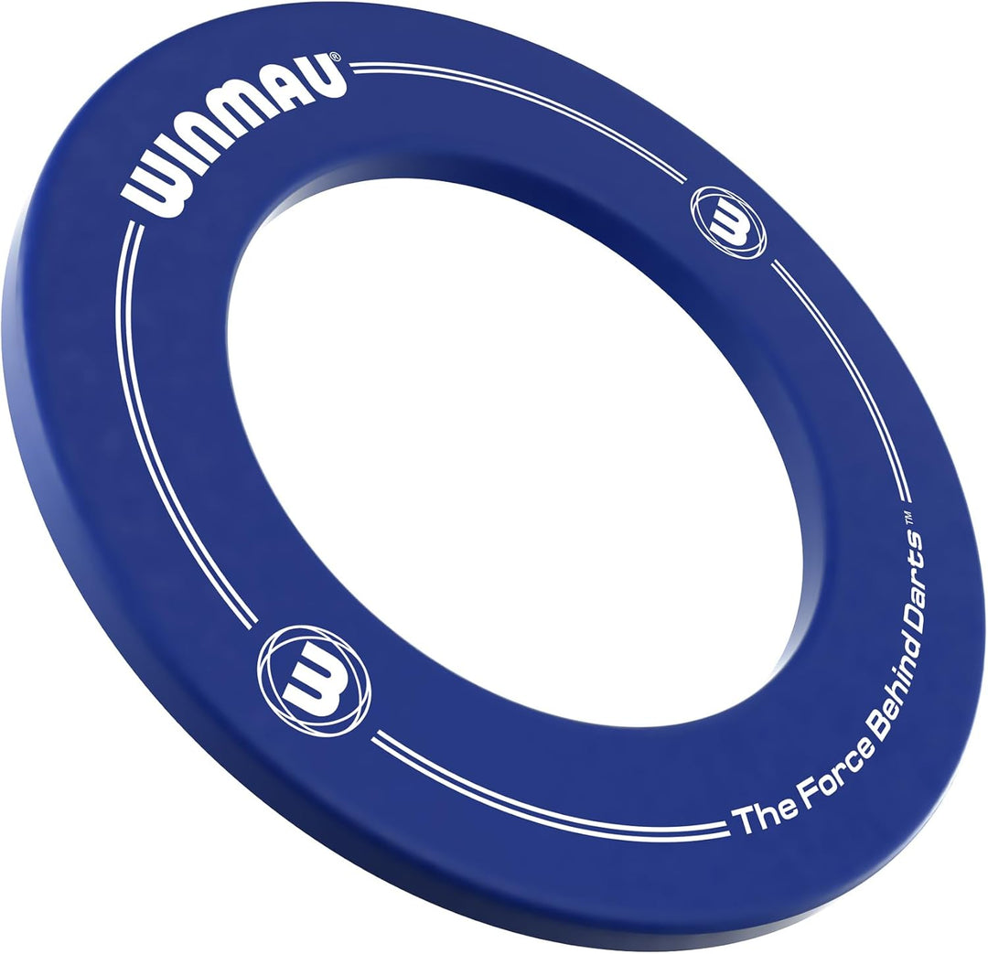 WINMAU Unisex – Erwachsene Printed Dartboard Surround Standard Blue, Standard Blue