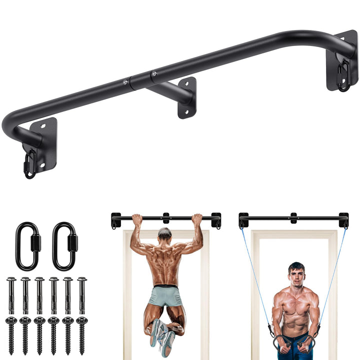 SELEWARE klimmzugstange türrahmen klimzugststange wand - Wandmontage Latzugstangen Home Gym Workout