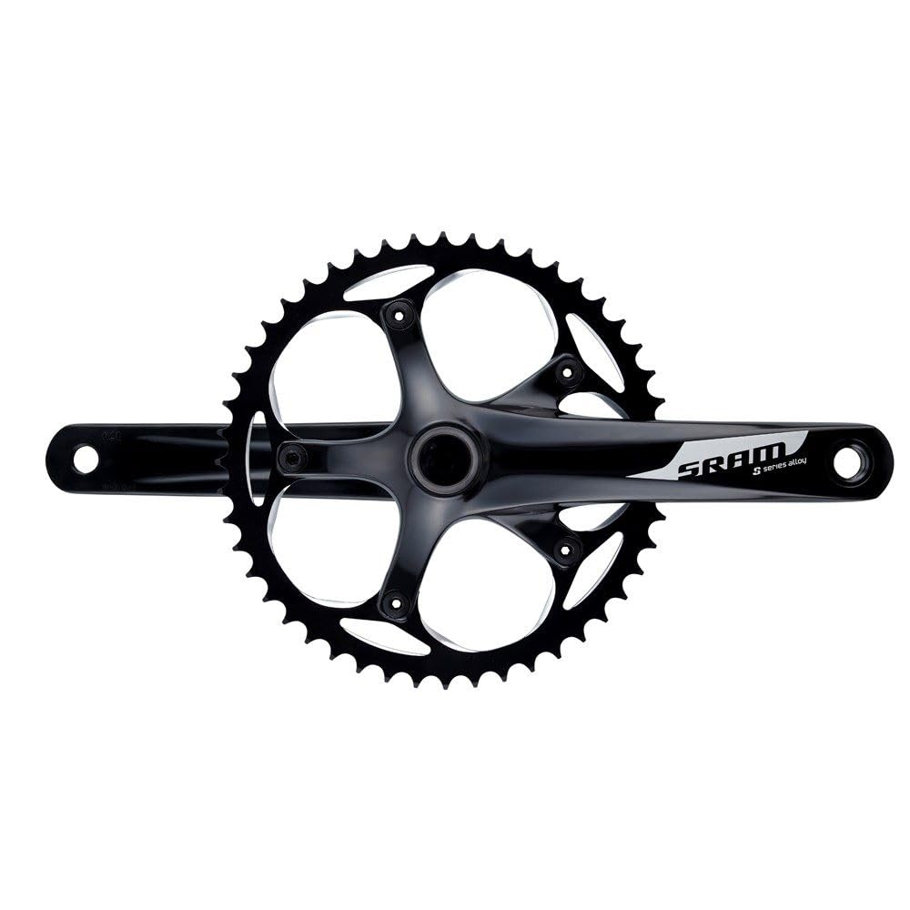Sram Road S300 1.1 Courier 48T Kettensatz mit 68mm GXP Innenlager 165mm Schwarz, 165mm Schwarz