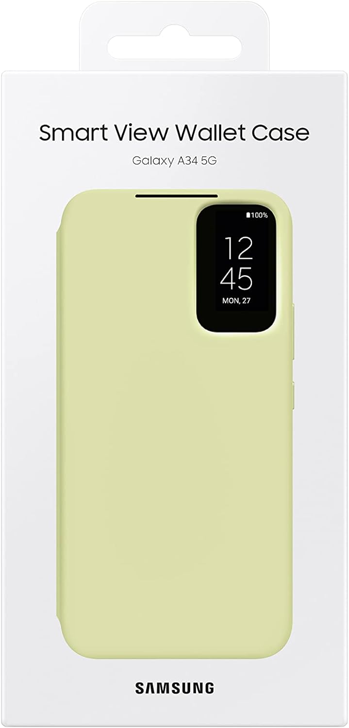 Samsung Smart View Wallet Case Lime Single, Lime Single