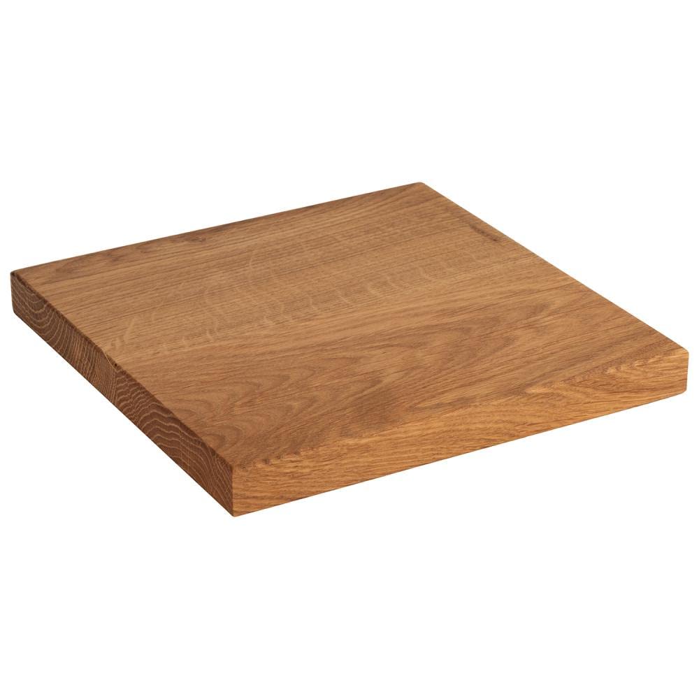 APS 33302 Buffetbrett Perfecto SMALL, Eichenholz, 20 x 20 cm, Höhe 2 cm, passender Buffetständer 330