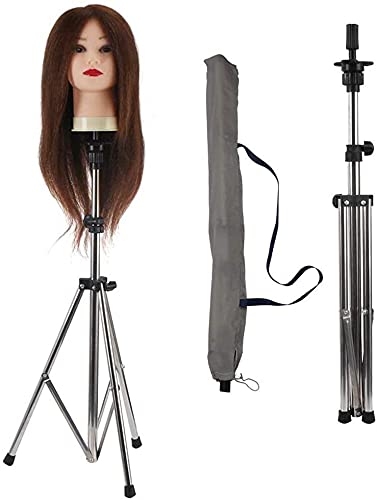 Puppenkopfständer für Friseure Neverland 78,5-141cm Übungskopf Ständer Perückenständer Verstellbare