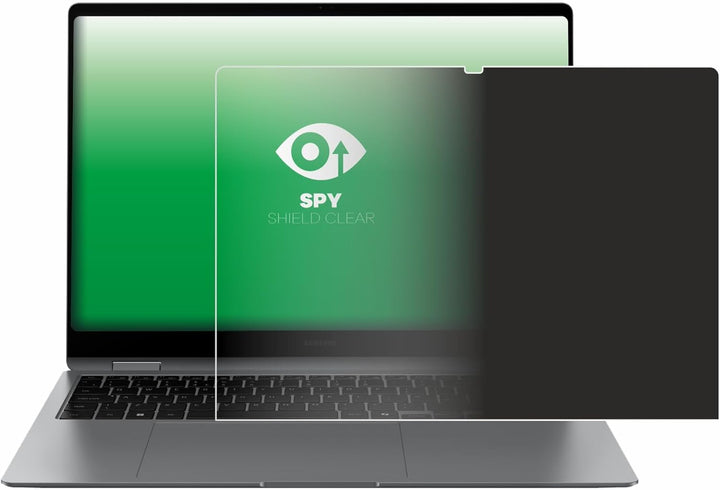 upscreen Anti-Spy Blickschutzfolie für Samsung Galaxy Book5 Pro 360 16" Made in Germany, Privacy Dis