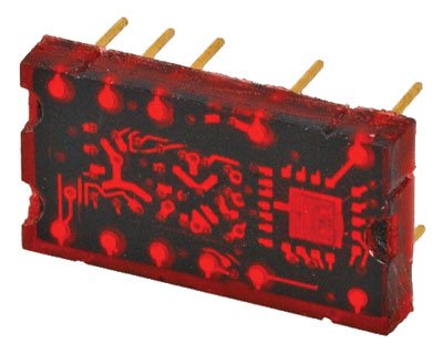 Texas Instruments TIL311 Hexadezimales Display mit Decoder-Treiber, 11-polig, Durchgangsloch, 10,67
