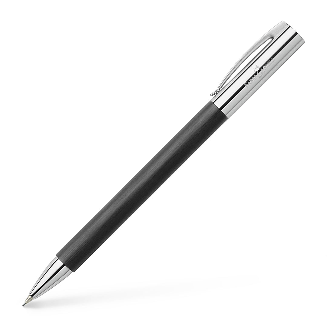 Faber-Castell 138130 - Drehbleistift AMBITION Edelharz, Minenstärke: 0,7 mm, inklusive Geschenkverpa