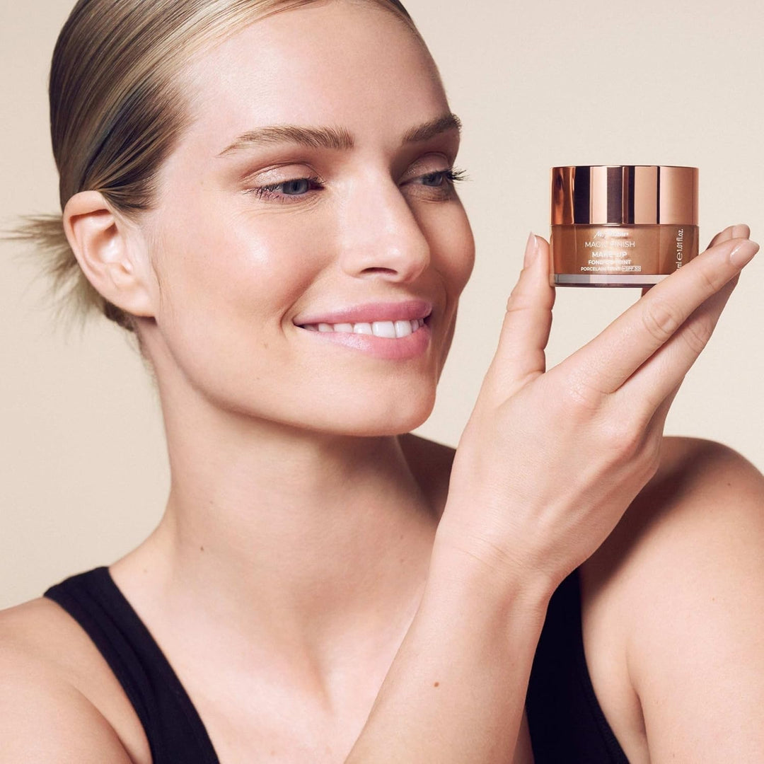 M. Asam Magic Finish Porcelain Teint LSF 30 Make-up (30ml), 4-in-1 Mousse: Primer, Puder & Concealer