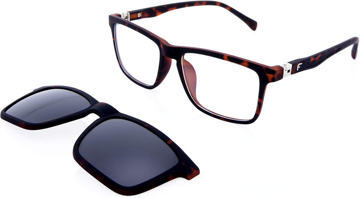 Unisex-Kinder Kids Clip On Sonnenbrille, Tartaruga, 42