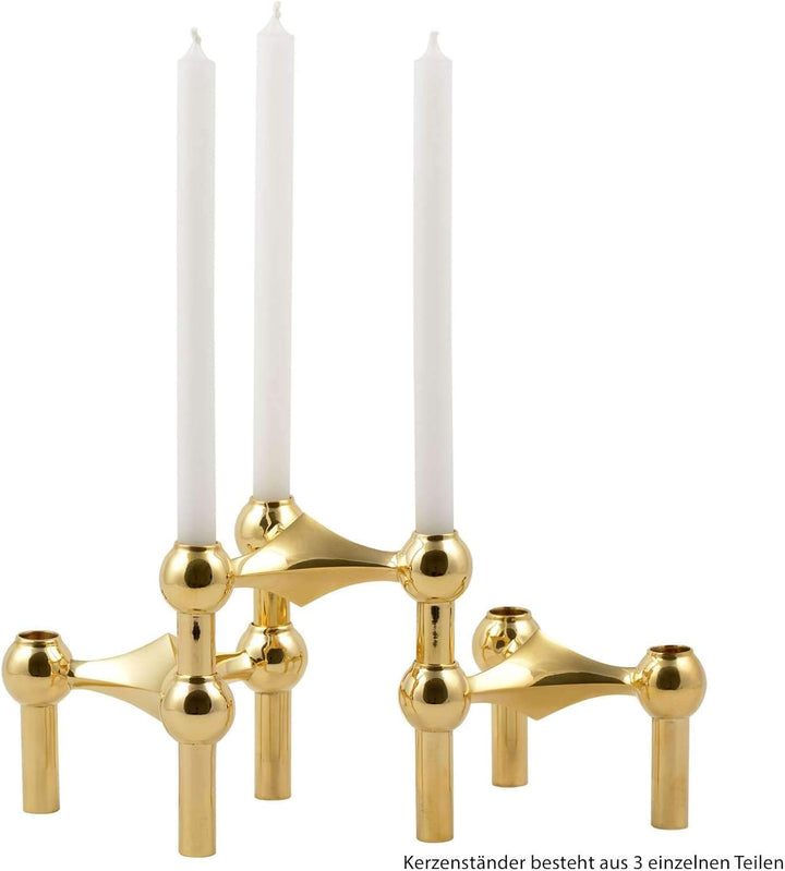 STOFF Nagel - Candle Holder - Solid Brass