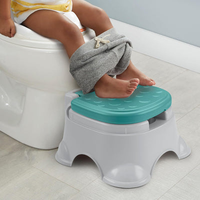 Fisher-Price - 3-in-1-Töpfchentrainingsstuhl für Kinder und Fussbank mit abnehmbaren Toilettenring s