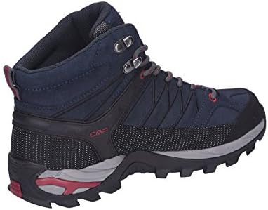 CMP Herren Rigel Mid Shoe Wp Trekking-& Wanderstiefel 39 EU Asphalt Syrah, 39 EU Asphalt Syrah