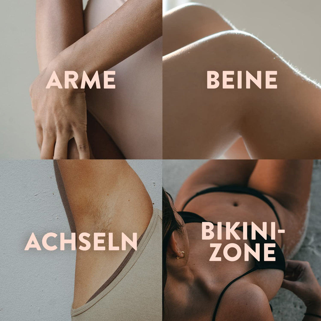 Veet Expert 40 Kaltwachsstreifen Körper & Beine + 20 Kaltwachsstreifen Gesicht zur Haarentfernung fü