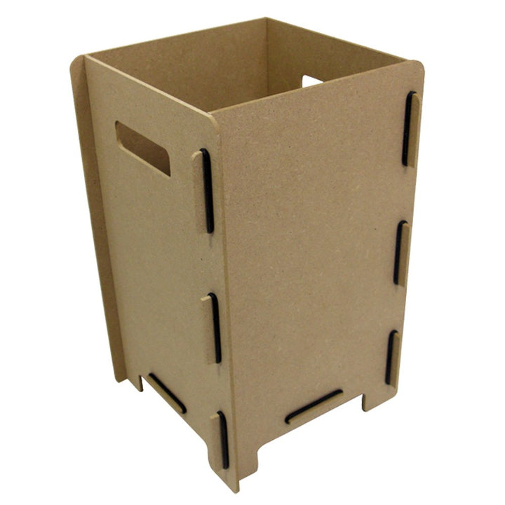Werkhaus PP 9199 Holzbox für Photohocker ca. 24 x 40 x 24 cm Aufbewahrungsbox für Fotohocker