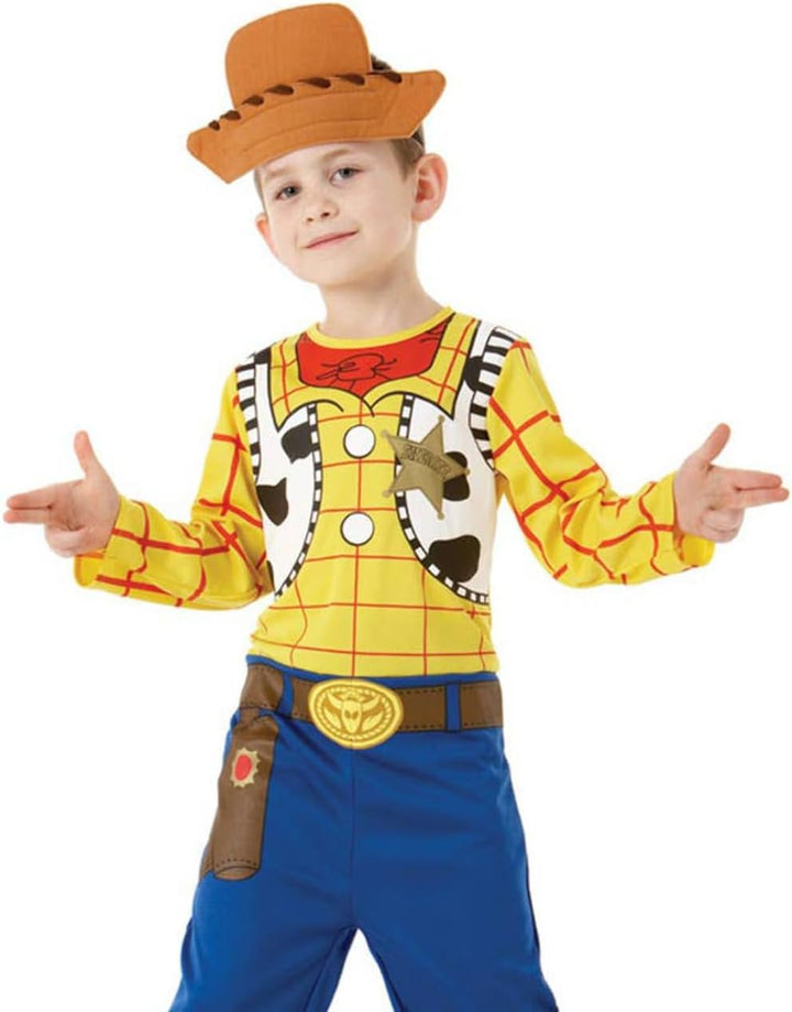 Rubies Klassisches Kostüm Woody - Grösse M 5/7 Jahre, M