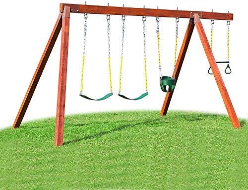 SELEWARE Set of 2 Deckenhaken Schwerlast Schaukelhaken Schaukel - 304 Edelstahl Holzbalken Deckenhal