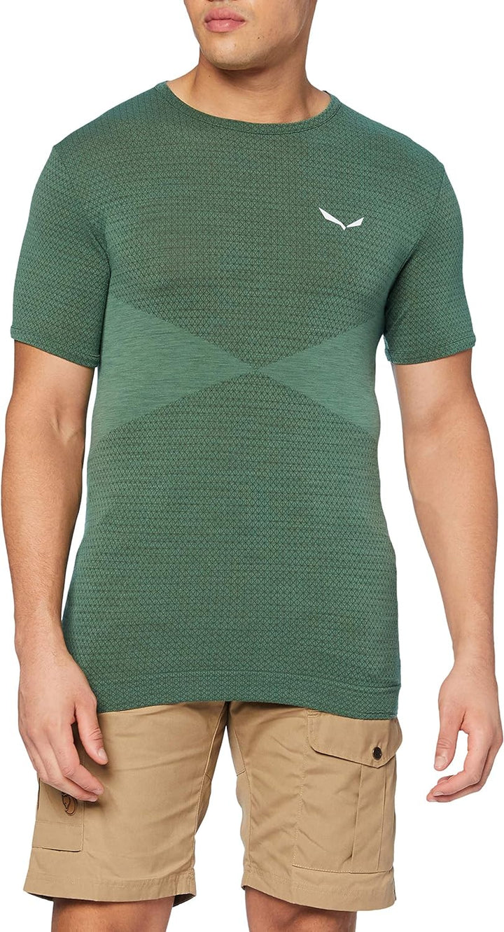 Salewa Herren Zebru Medium Warm Amr M T-SRT. Blusen & T-Shirts XXL Duck Green, XXL Duck Green