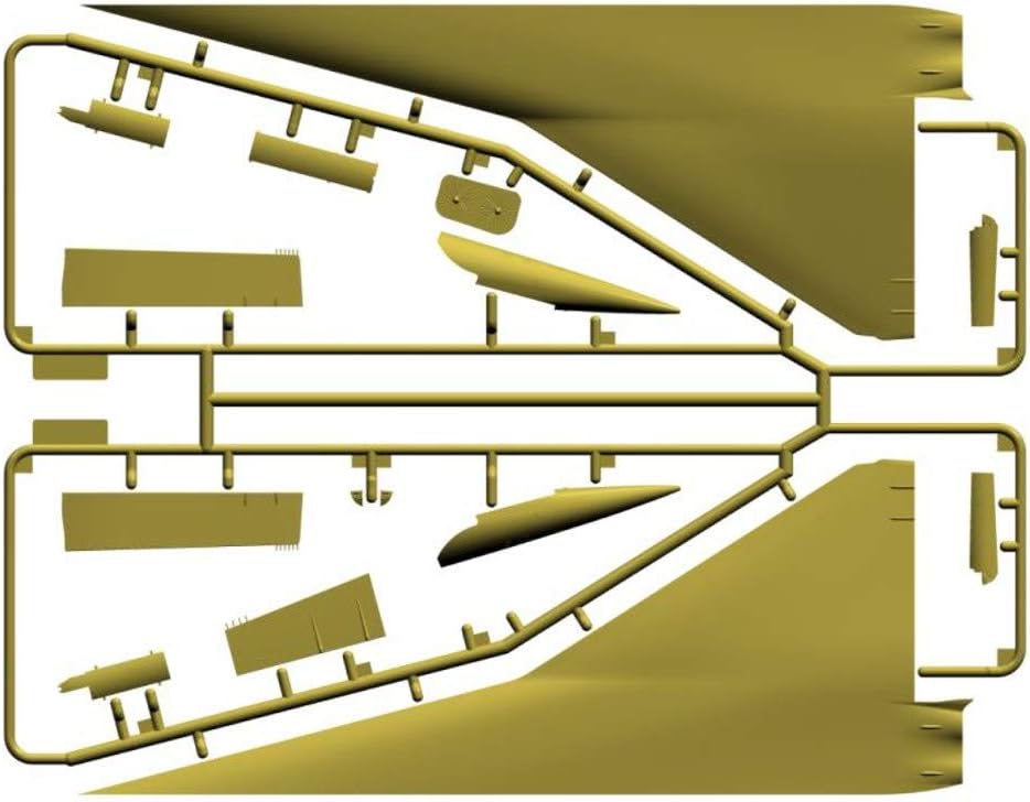 ICM 14401 14401-1/144 Tu-144. Soviet Supersonic Passenger Aircraft, schwarz