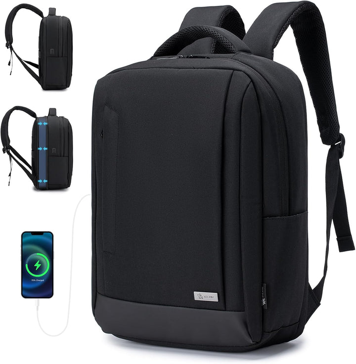 YOODI Reiserucksack Handgepäck Flugzeug 40x30x20 Wizzair Erweiterbarer 15,6 Zoll Laptop Rucksack Rei