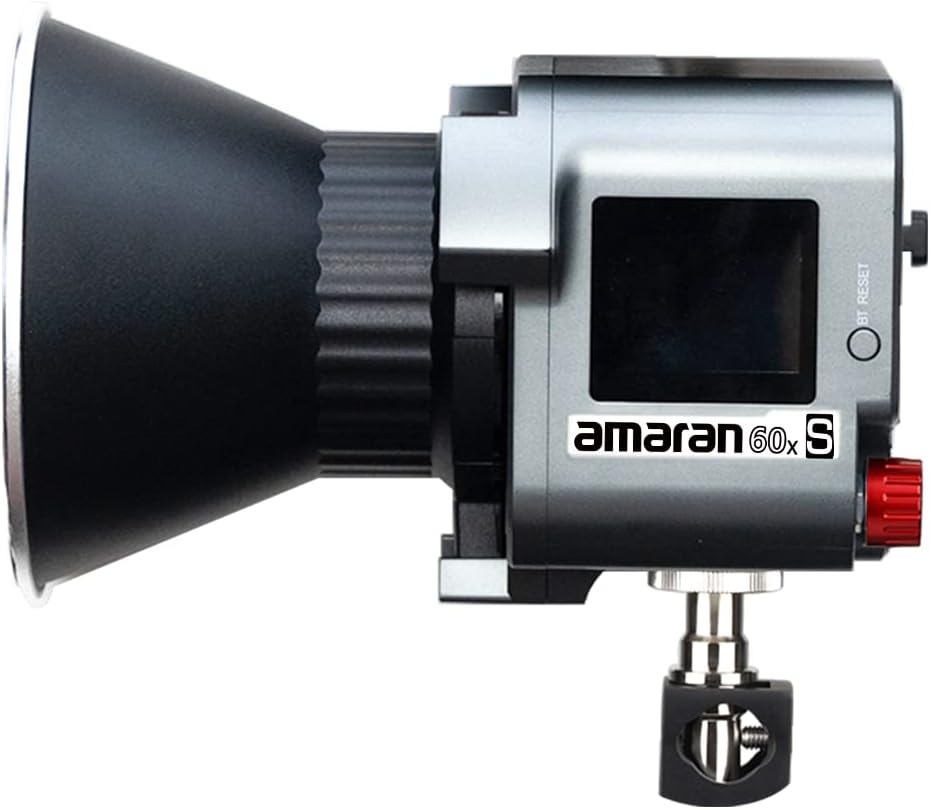 Amaran 60x S - LED Dauerlicht für Fotografen, Studio - Monolight Punktquelle, Zweifarbiges Videolich