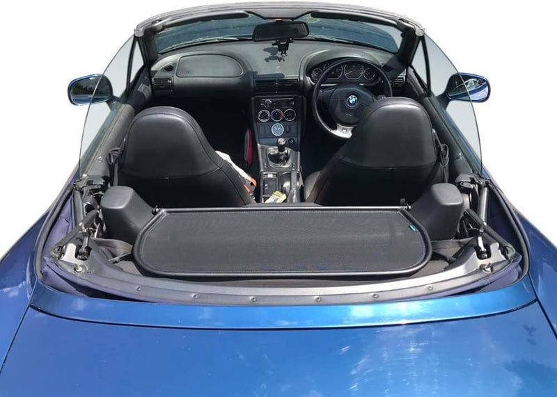 Aperta Windschott passend für BMW Z3 E36 100% Passgenau OEM Qualität Schwarz Windstop Windabweiser