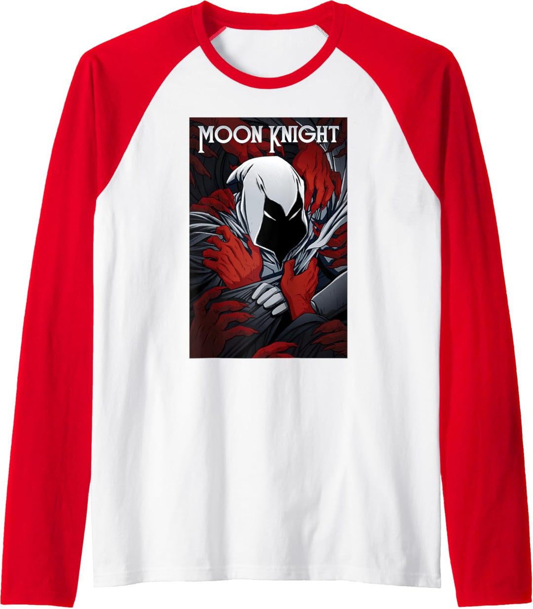 Marvel Moon Knight Choked Comic Cover Raglan