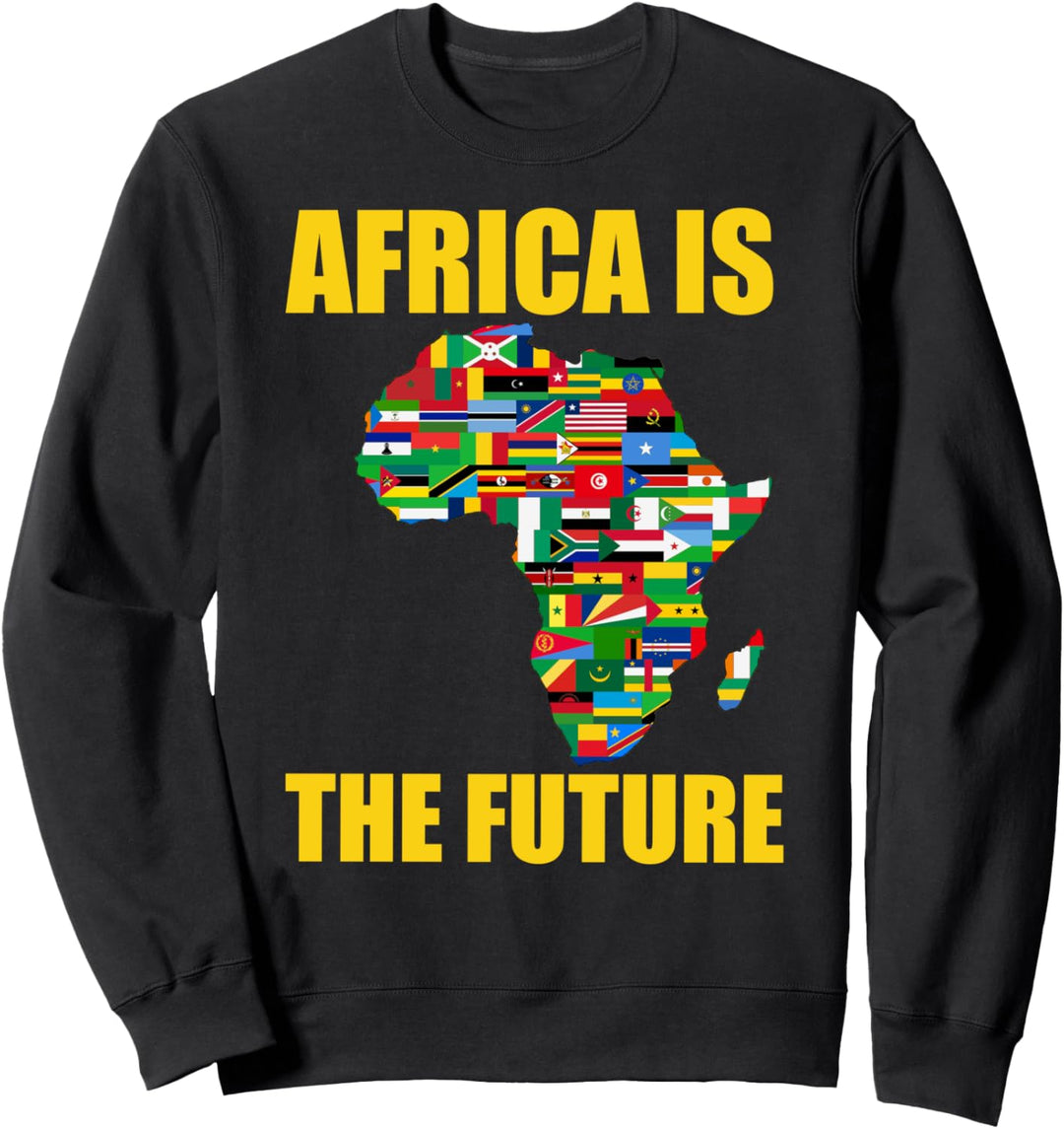 Flagcastle: Africa Is The Future Proud African Sweatshirt