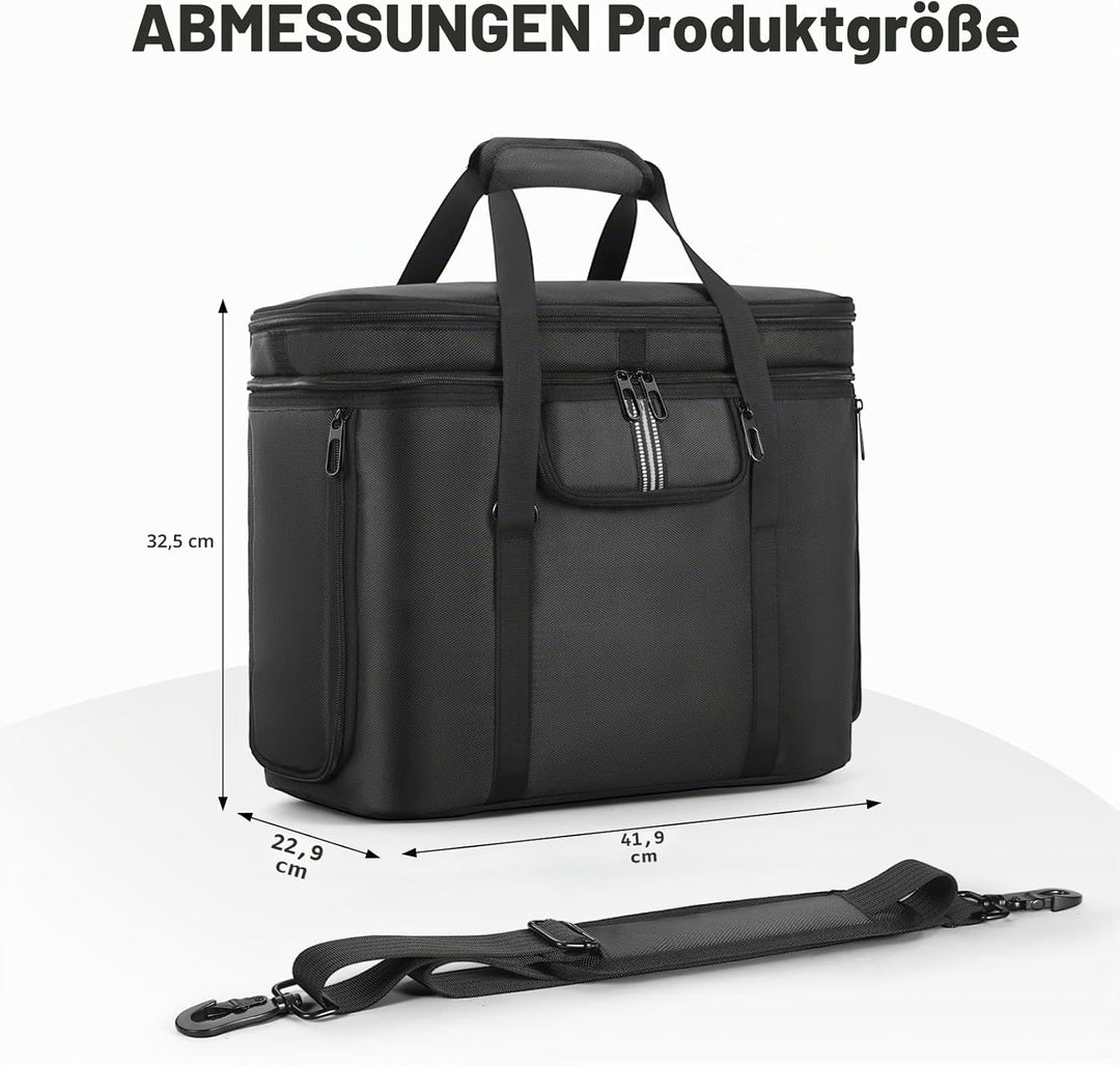 Tragetasche kompatibel mit ECOFLOW Delta 3 Plus Portable Powerstation, Outdoor Travel Storage Bag Ko