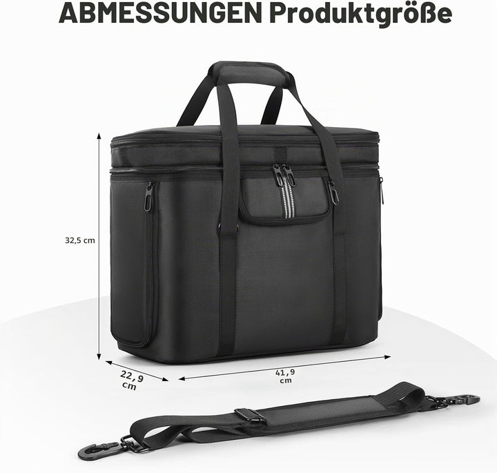 Tragetasche kompatibel mit ECOFLOW Delta 3 Plus Portable Powerstation, Outdoor Travel Storage Bag Ko