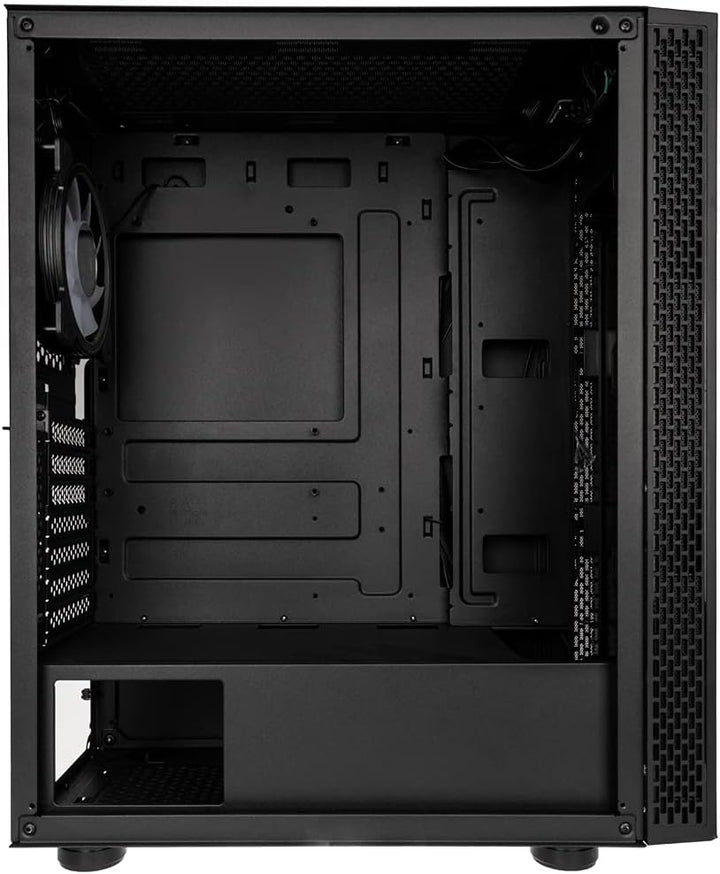 Kolink Void Rift PC Gehäuse Midi Tower Case mit ARGB-beleuchteter Front, Glas mit Vertikaler GPU-Ein