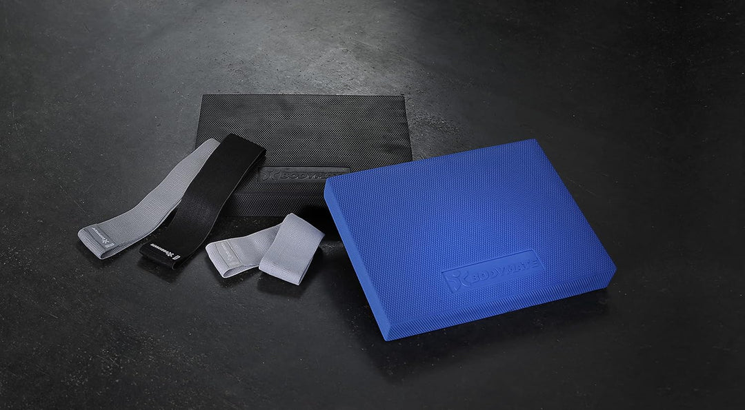 BODYMATE Balance Pad mittel-harte oder extra-weiche Varianten für Anfänger, Reha, Freizeit- und Prof