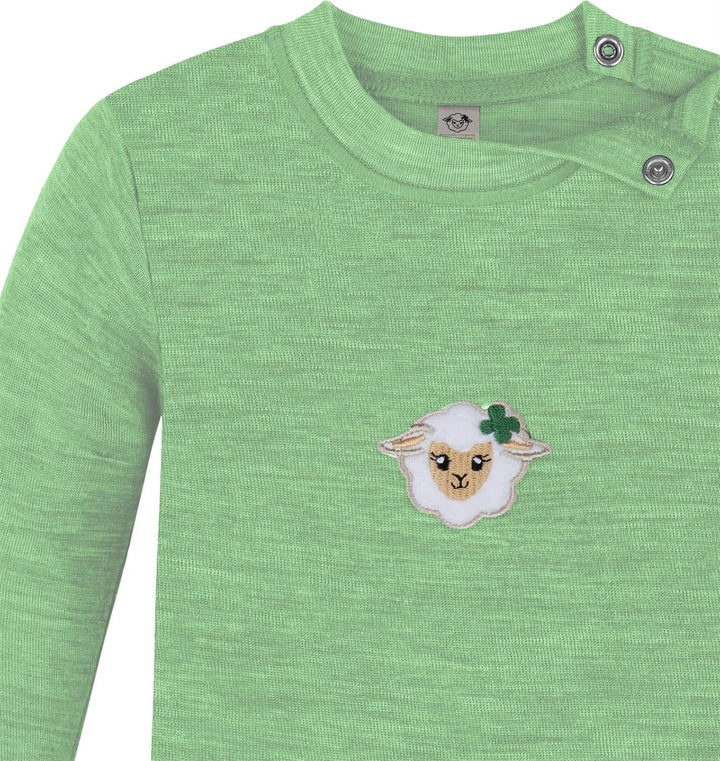 normani Baby Merino Pullover Winter Langarm-Shirt Warmer Wollpullover Sweatshirt Jumper Strickpullov